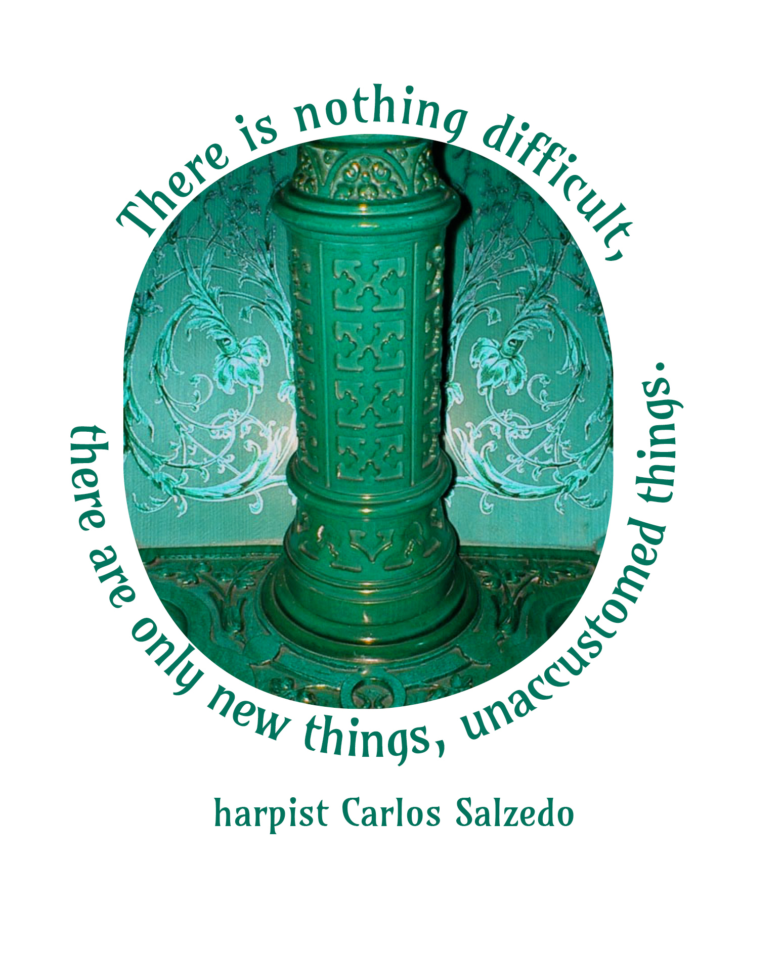encouragement for beginning harp students